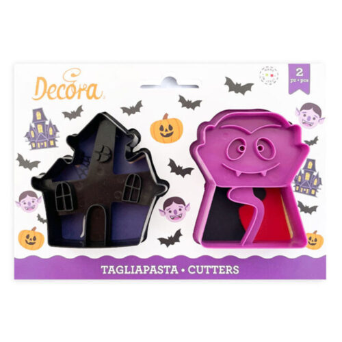 halloween cookie cutters haunted house