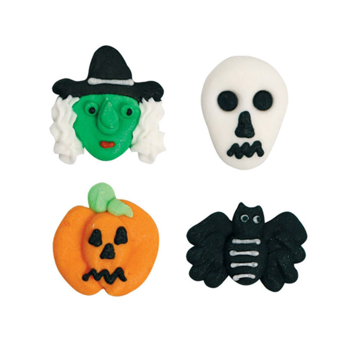 Halloween Sugar Pipings Sugar Decorations