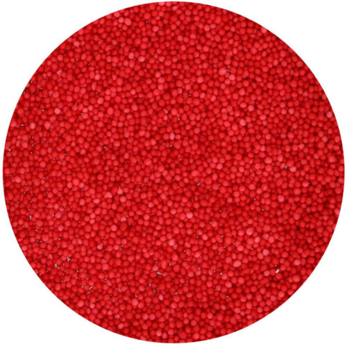 red nonpareil sprinkles