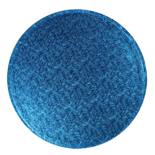 Dark blue round drum