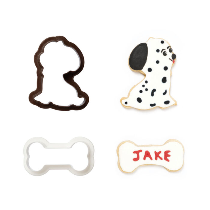 Decora cookie cutters dog and bone