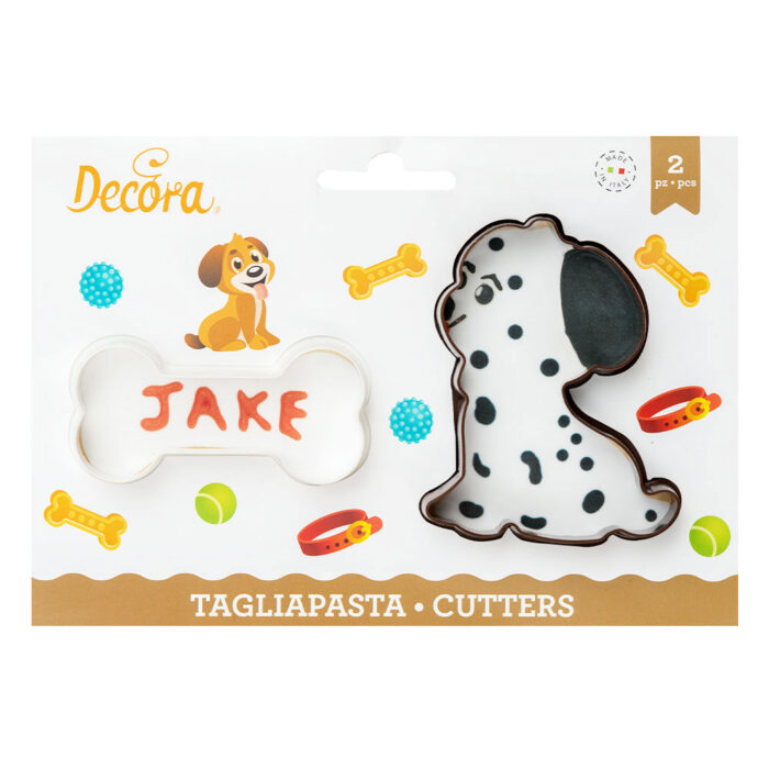 Decora cookie cutters dog and bone