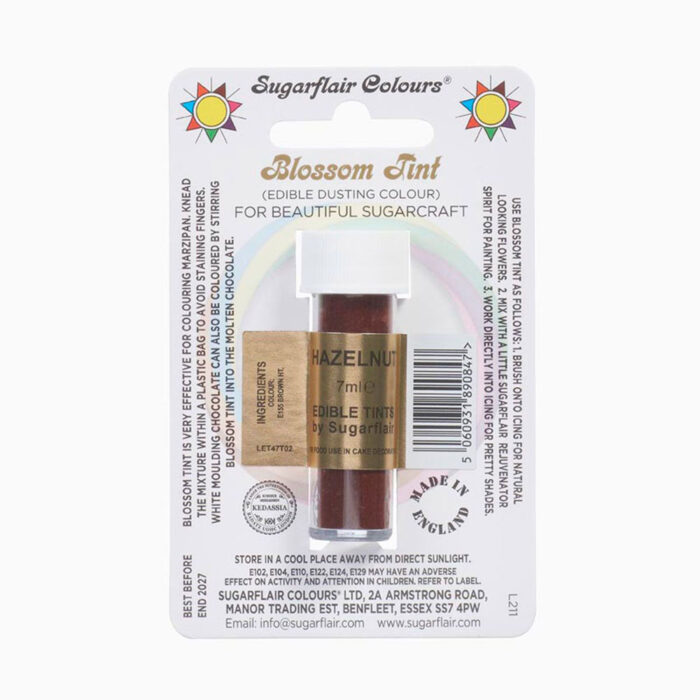 sugarflair dust colouring hazelnut