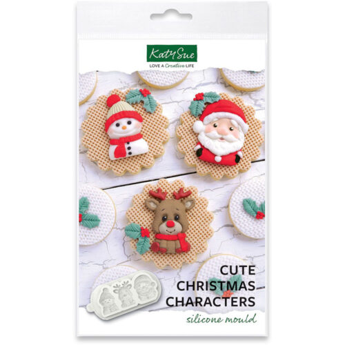 katy sue cake decorating mould cute christmas characters