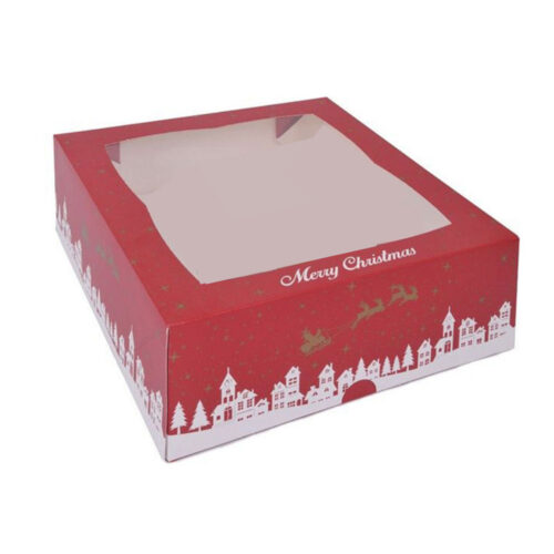 Christmas Cake Box