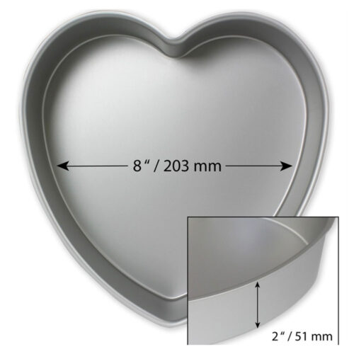 PME Heart Cake Tin Pan 8"