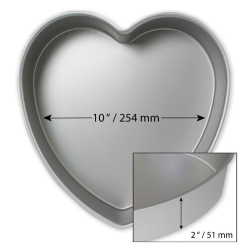 PME Heart Cake Tin Pan 10"