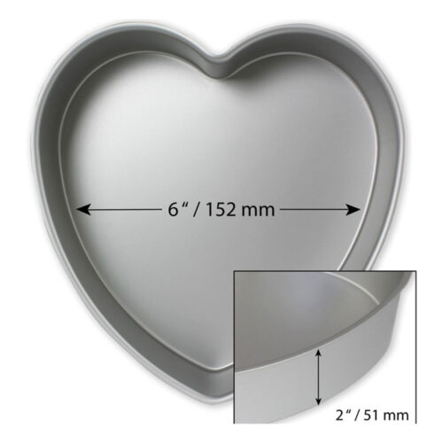 PME heart cake tin pan 6"